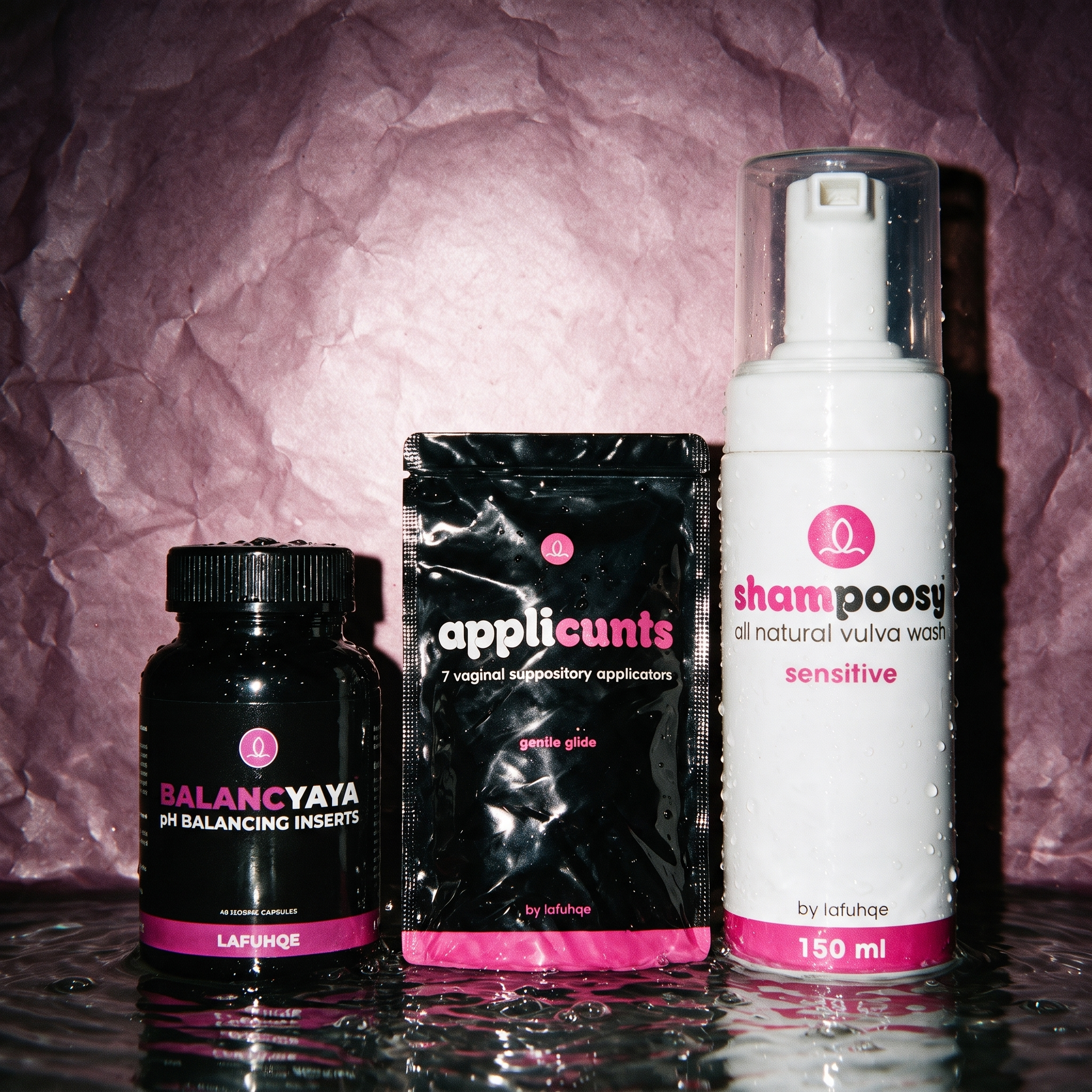 Back to Balanced pH support bundle on plum backdrop