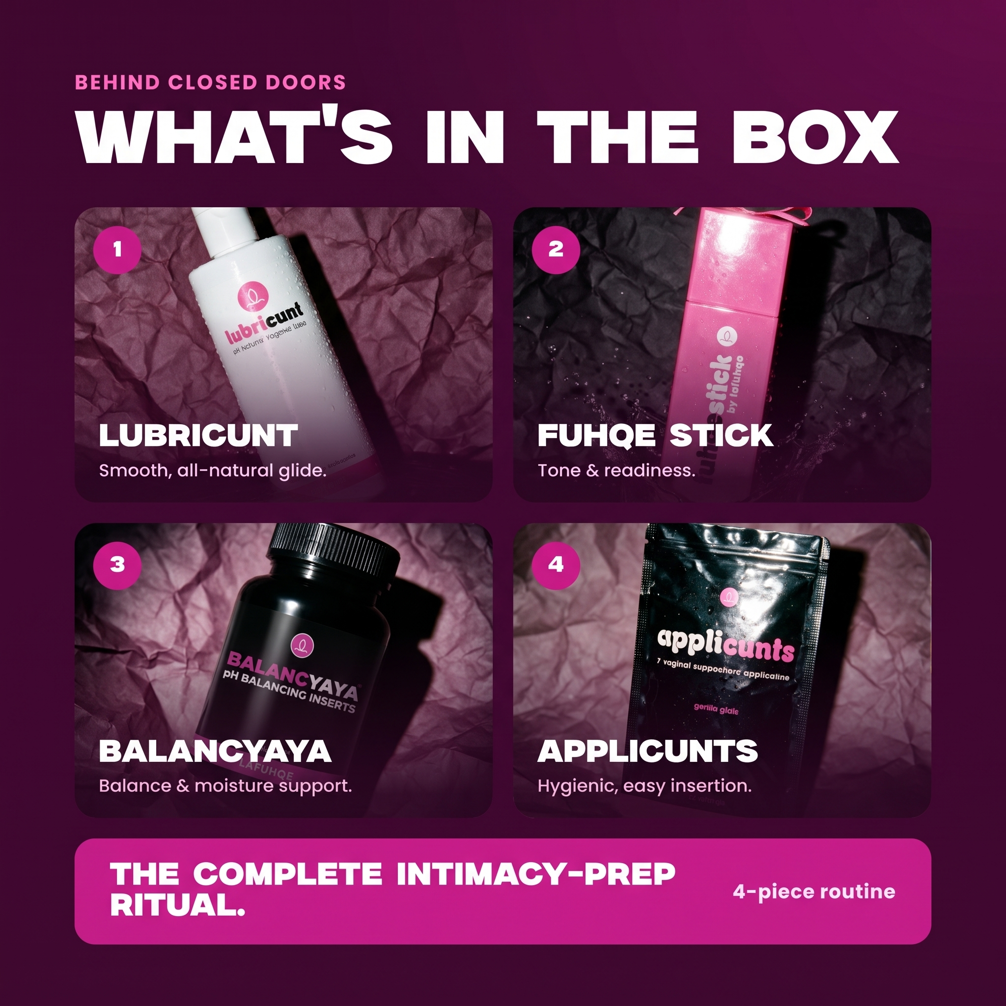 Behind Closed Doors Bundle - what's in the box